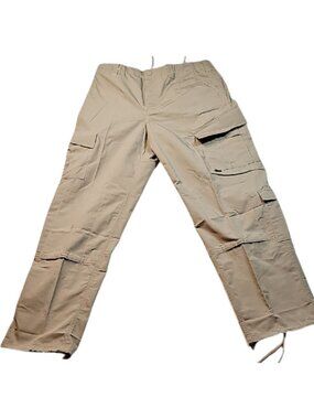NWT Tru-Spec Tactical Response Uniform Pant Khaki Large Long TRU Military Cargo